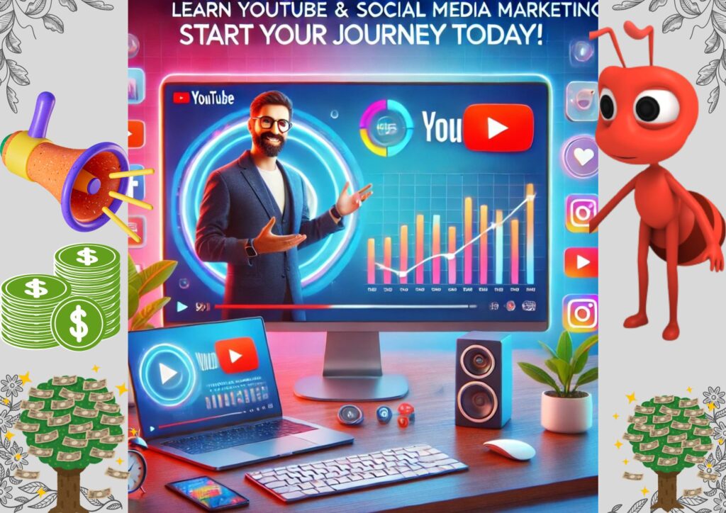 Grow YouTube with Social Media Marketing, grow your channel and earn money online. Join now at 70-80% discount